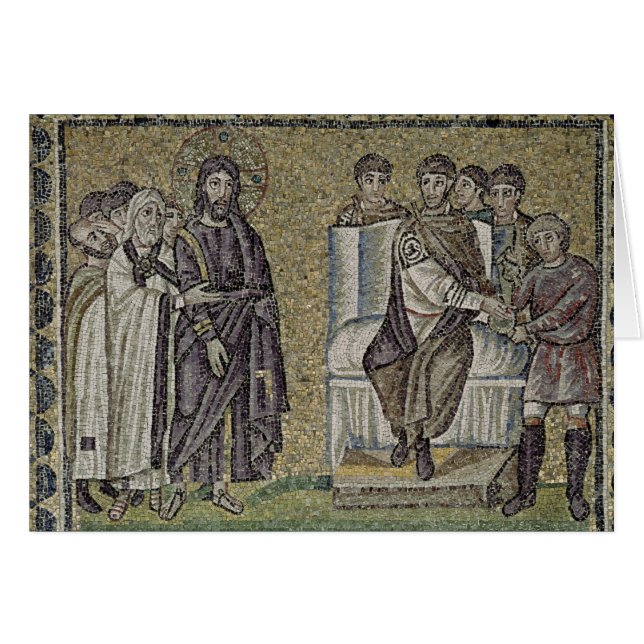 Jésus avant Pontius Pilate (Devant horizontal)