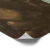 Jésus avec affiche en croix de bois (Coin)