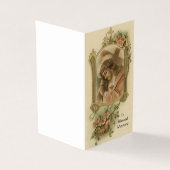 Jésus avec Croix catholique Funéraire Carte Sainte (Extérieur)