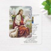JÉSUS AVEC LA CARTE SAINTE DE POIDS (Bureau)