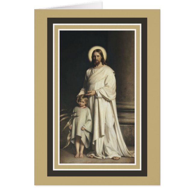 Jésus avec l'enfant en bas âge (Devant)