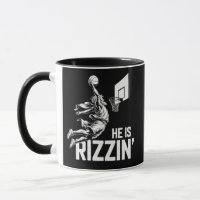 Jesus Basketbal Hij Is Grappig Rizzend Christelijk