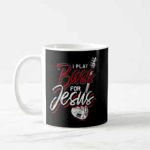 Jesus Bassist Christelijke Basspeler Basgitaar Koffiemok