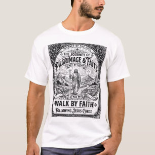 Jesus Bedevaart Camino Heilige Reis T-shirt