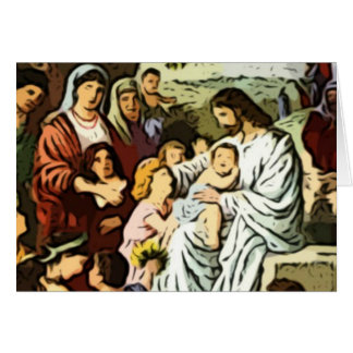 Jésus bénissant les enfants