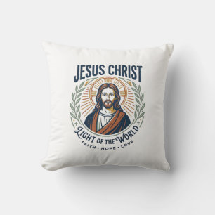 Jesus Bescheiden Mode Vrouwelijke Waarden T-Shirt Kussen