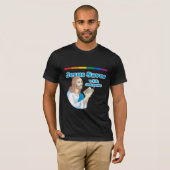 JESUS BESPAART MET COUPONS T-SHIRT (Voorkant volledig)