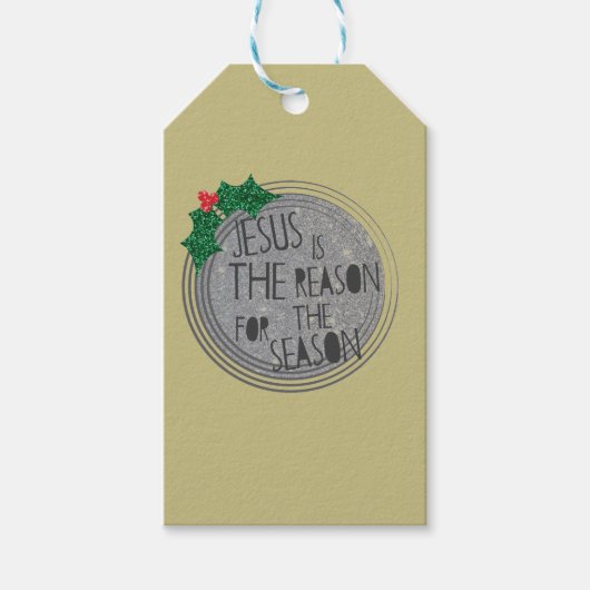 Jesus Best Gift Ever Cadeaulabel (Voorkant)