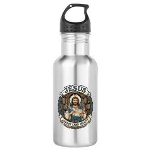 Jesus Bibliotheekkaart Archief Jesus Bibliotheekka Waterfles