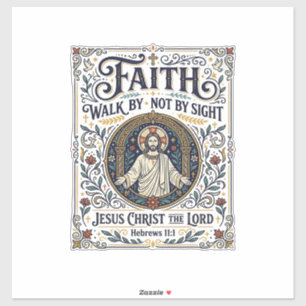 Jesus Bijbel Journaling Schrift Kunst Shirt Christ Sticker