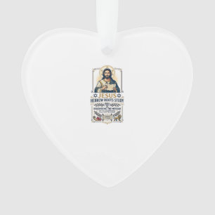 Jesus Bijbel Talen Hebreeuws Grieks Nerd Shirt Fai Ornament
