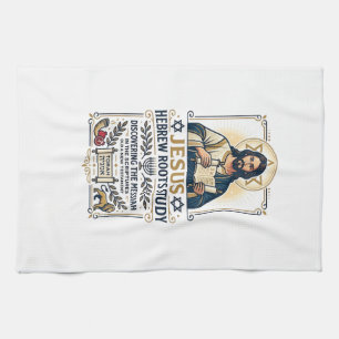 Jesus Bijbel Talen Hebreeuws Grieks Nerd Shirt Fai Theedoek