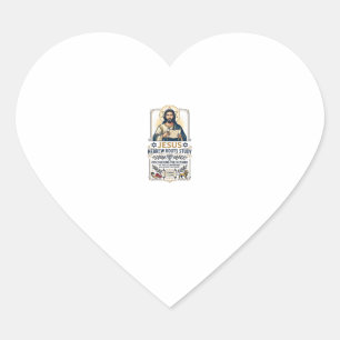 Jesus Bijbel Talen Hebreeuws Grieks Nerd T-shirt F Hart Sticker