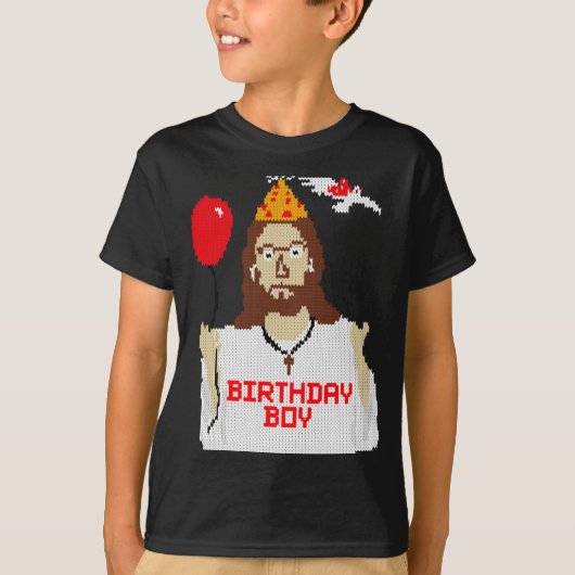 Jesus Birthday Boy Christmas Essential T Shirt (Voorkant)