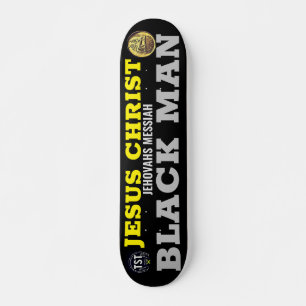 JESUS BLACK MAN JMT 7 3/4-inch skateboard Deck