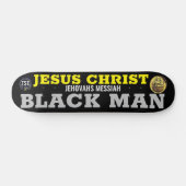 JESUS BLACK MAN JMT 7 3/4" Skateboard Deck (Horz)