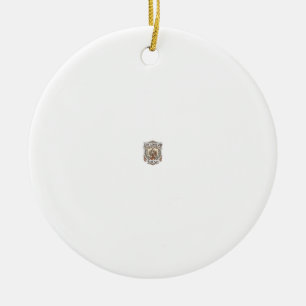 Jesus Bloemenwinkel Gelovig Teken Jesus Bloemenwin Keramisch Ornament