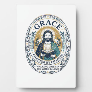Jesus Boek Club Lezen Community Grafische T-shirt  Fotoplaat
