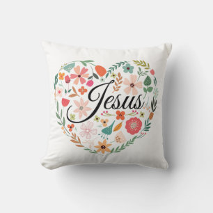 Jesus Boho Christelijk Hart Motief Inspirerend Kussen