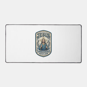 Jesus Borduurpatch Kijk Jezus Geborduurde Patch Bureaumat