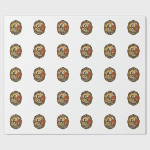 Jesus Brandende Mond Super Scherp Feest Dip Humor_ Cadeaupapier