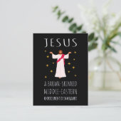 Jesus Brown-skinned ongedocumenteerde immigrant I Briefkaart (Staand voorkant)