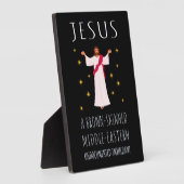 Jesus Brown-skinned ongedocumenteerde immigrant I Fotoplaat (Zijkant)