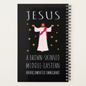 Jesus Brown-skinned ongedocumenteerde immigrant I Planner (Achterkant)