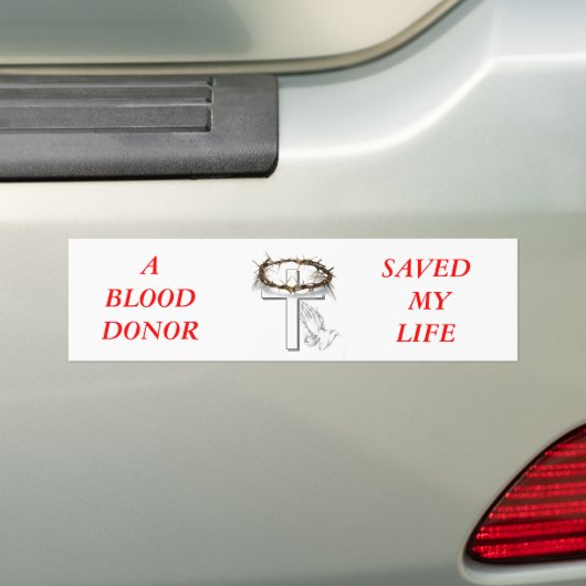 JESUS BUMPERSTICKER (Op auto)