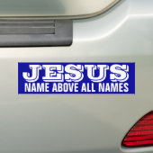 JESUS BUMPERSTICKER (Op auto)