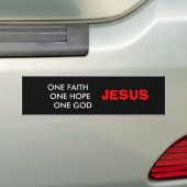 JESUS-Bumpersticker Bumpersticker (Op auto)