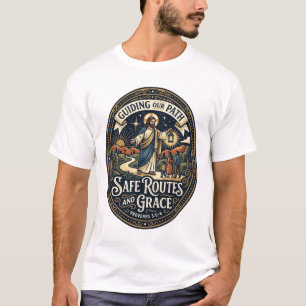 Jesus Buschauffeur Openbaarvervoerwerker T-shirt O