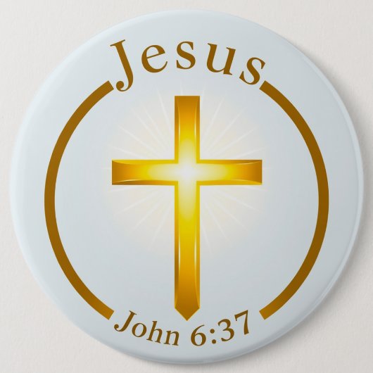 Jesus Button Pin (Voorkant)