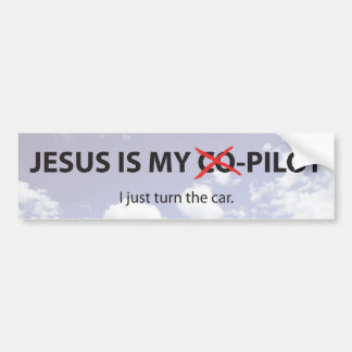 Jesus-C-o-Pilot Bumpersticker