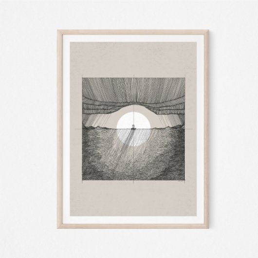 Jesus Calms Storm, DIGITAL PRINT!!, Hush Be Still, Poster