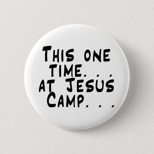 Jesus Camp Button (Voorkant)