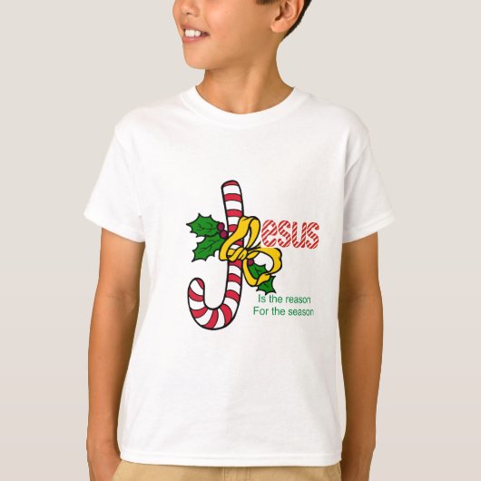 Jesus Candy Cane T-shirt (Voorkant)