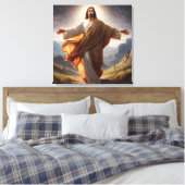 Jesus Canvas Kunst (Insitu (Slaapkamer))