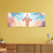 Jesus Canvas Print Picture 23 (Insitu (Woonkamer))