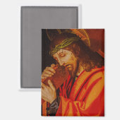 Jesus carrying the cross magnet (Recto/Verso)