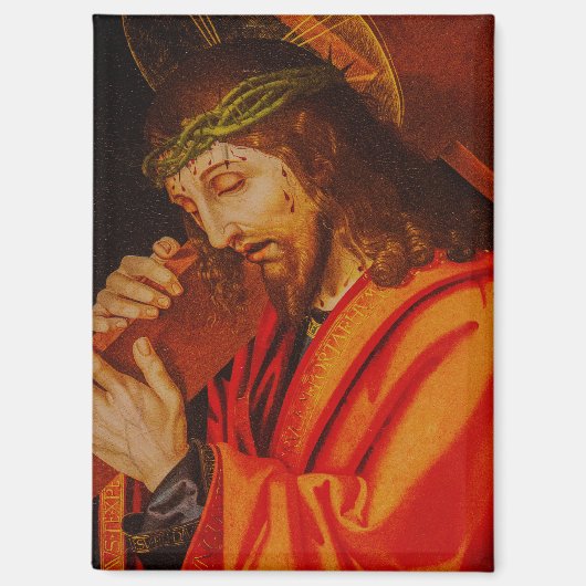 Jesus carrying the cross magnet (Recto)