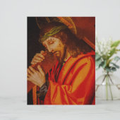 Jesus carrying the cross papers print (Staand voorkant)