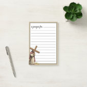 Jesus Carrying the Cross War Room Prayer Post-it® Notes (Kantoor)