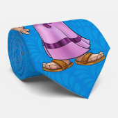 Jesus cartoon Stropdas (Opgerold)