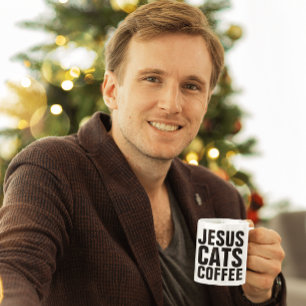 JESUS CATS COFFEE COFFEE Mugs Mok