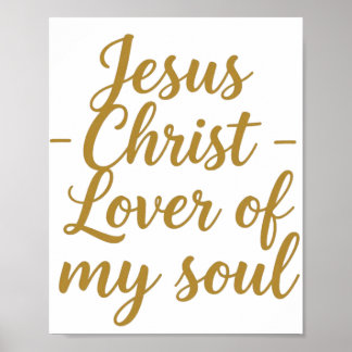 Jésus-Christ Amant de Mon Âme Affiches et Tableaux