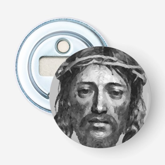 JESUS CHRIST BUTTON FLESOPENER (Voorkant)