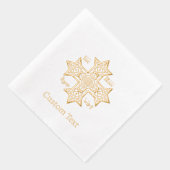 Jesus Christ Conquers Emblem Folie Servetten (Rechts)