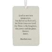 Jesus Christ Conquers Emblem Luchtverfrisser (Achterkant)