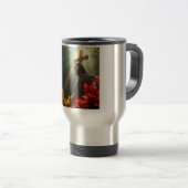 Jésus-Christ dans la Mug de Voyage Jardin (Devant droit)